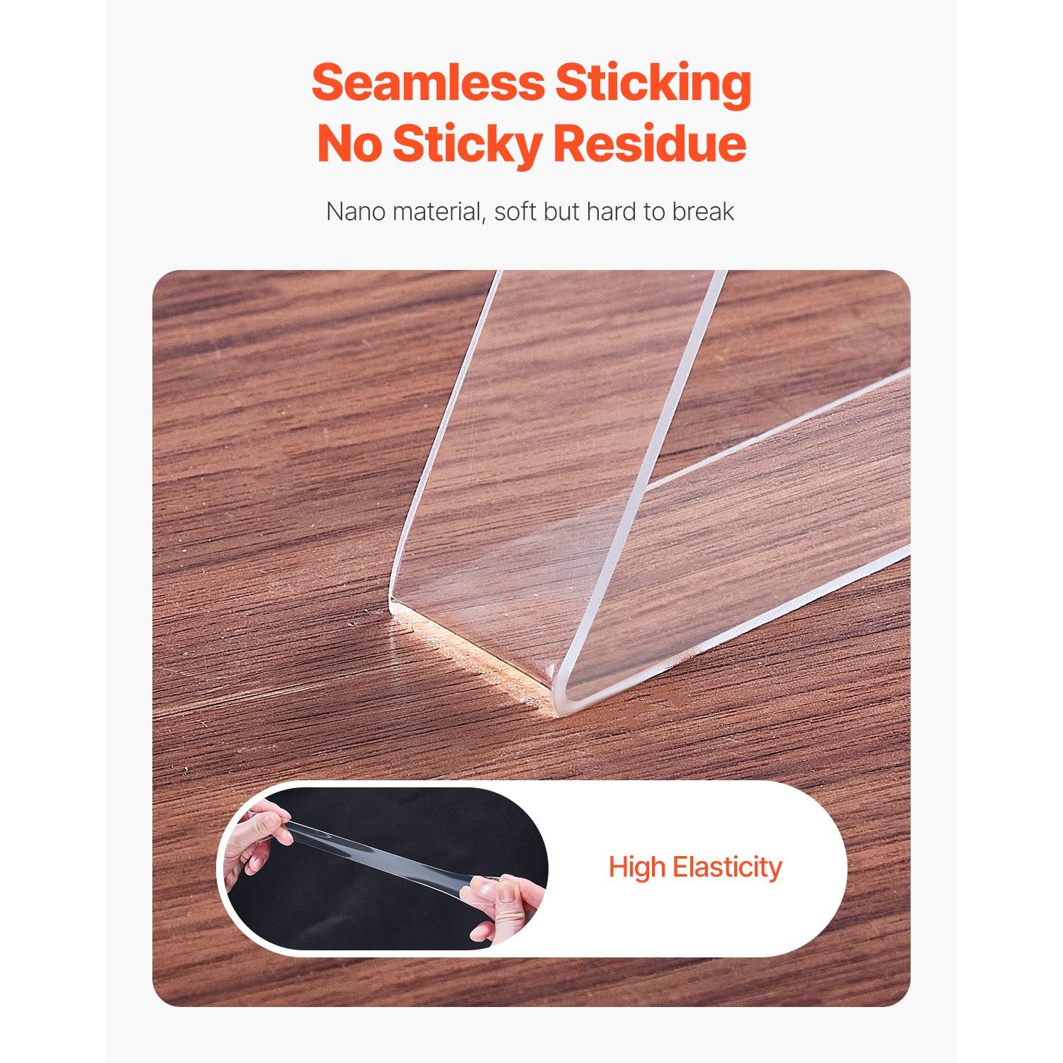Double Sided Nano Tape Heavy Duty Strong Adhesive Clear Mounting_voghion.com